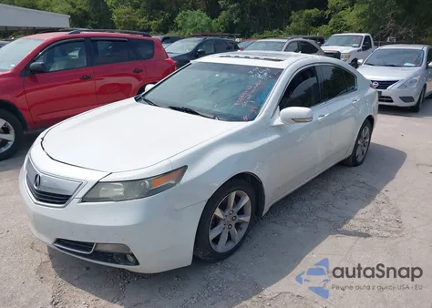 2014 Acura Tl 3.5 из США, поврежденный, VIN 19UUA8F21EA008648
